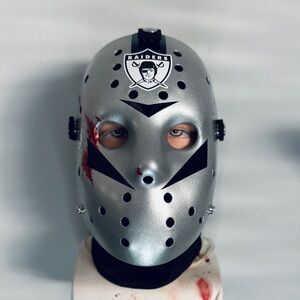 Silver Raiders Slasher Hockey Mask